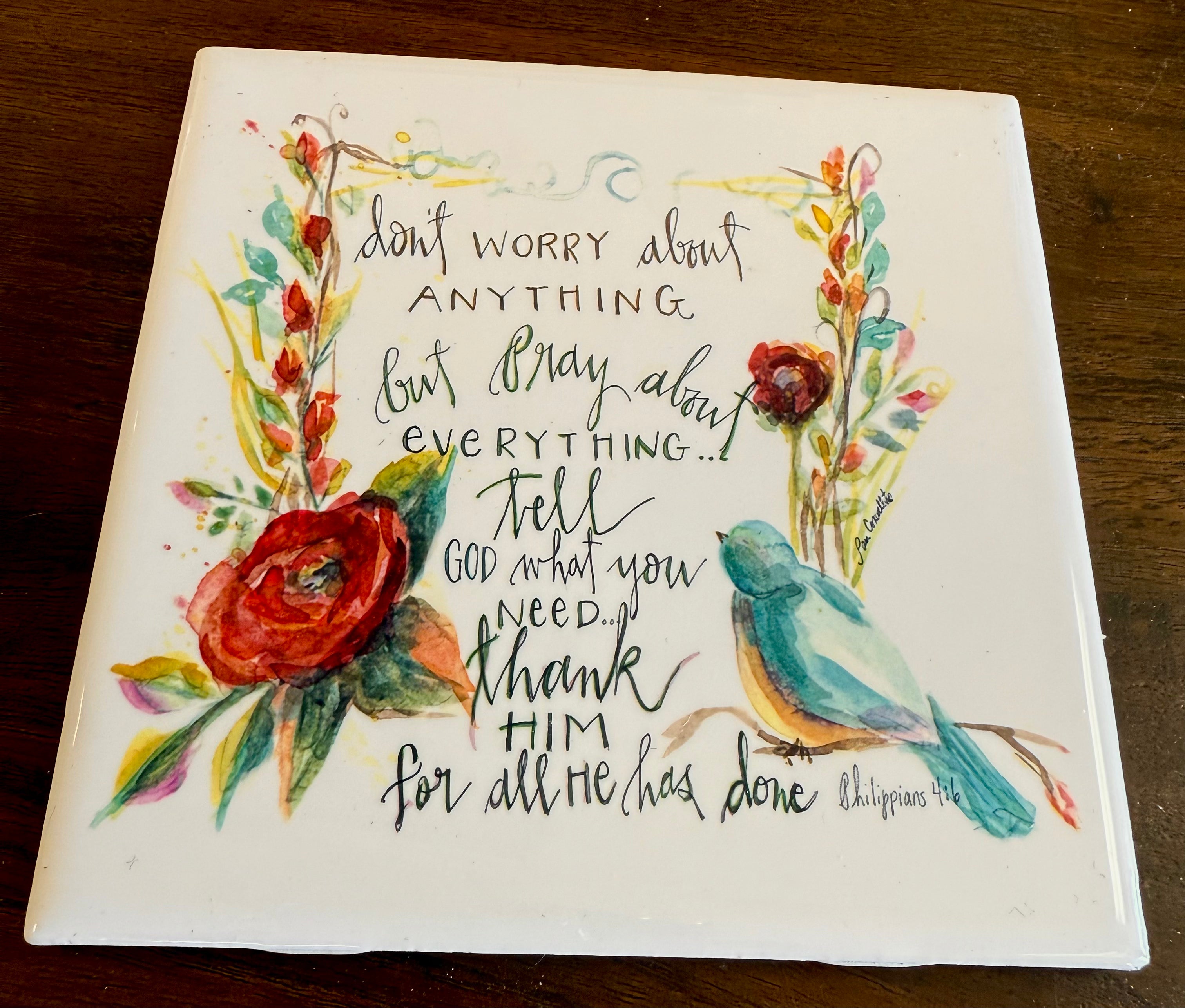 Don't Worry Trivet