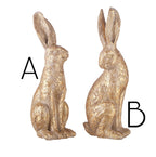 Gold Bunny Figurine