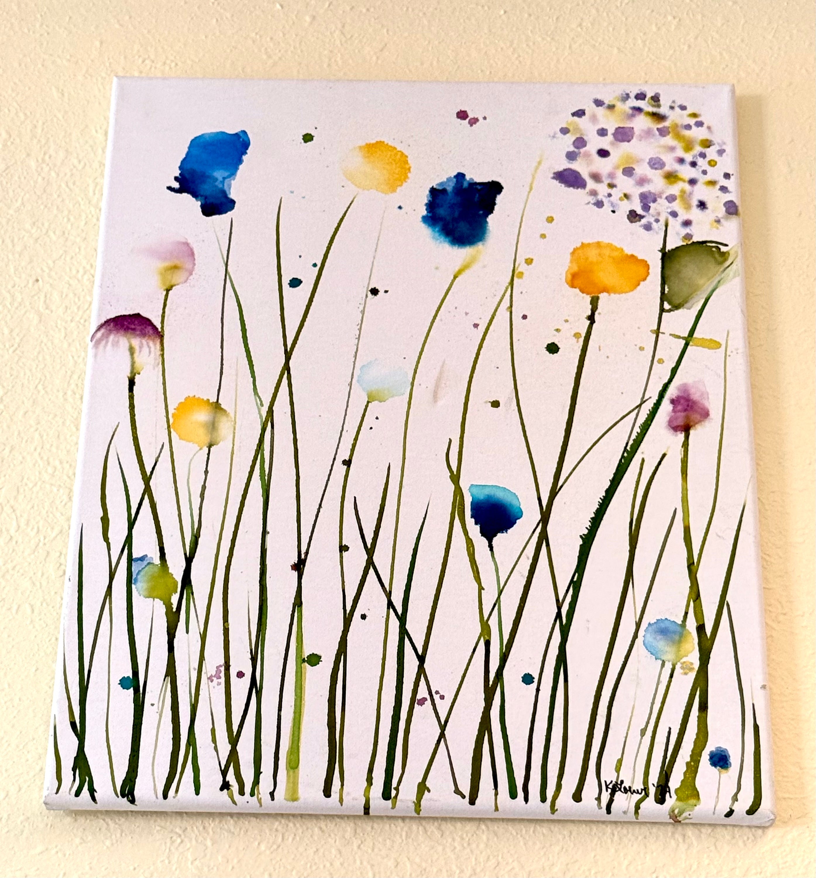 Bloom Collective - Original Alcohol Ink Painting