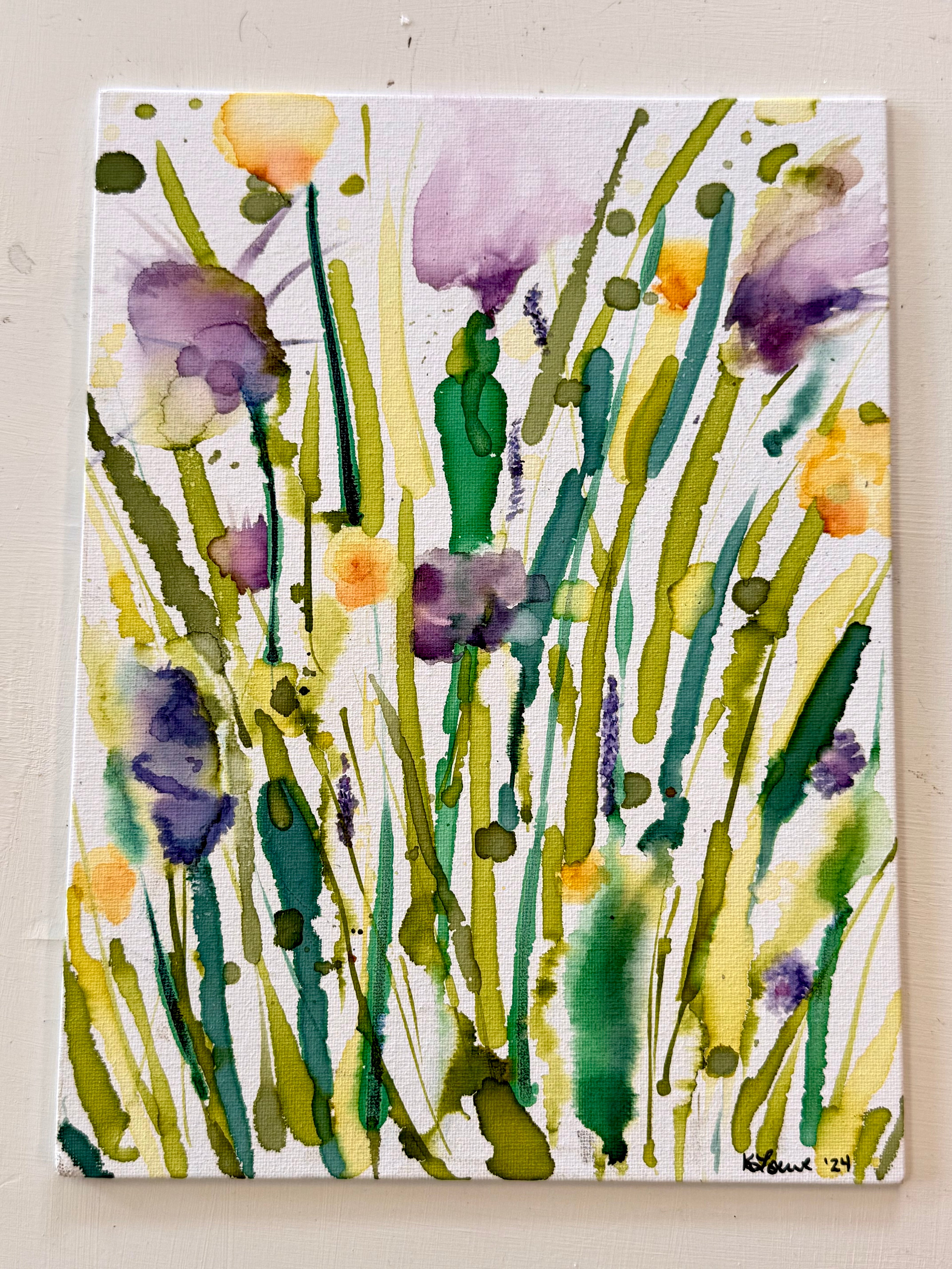 Midsummer Dream - Original Alcohol Ink Painting