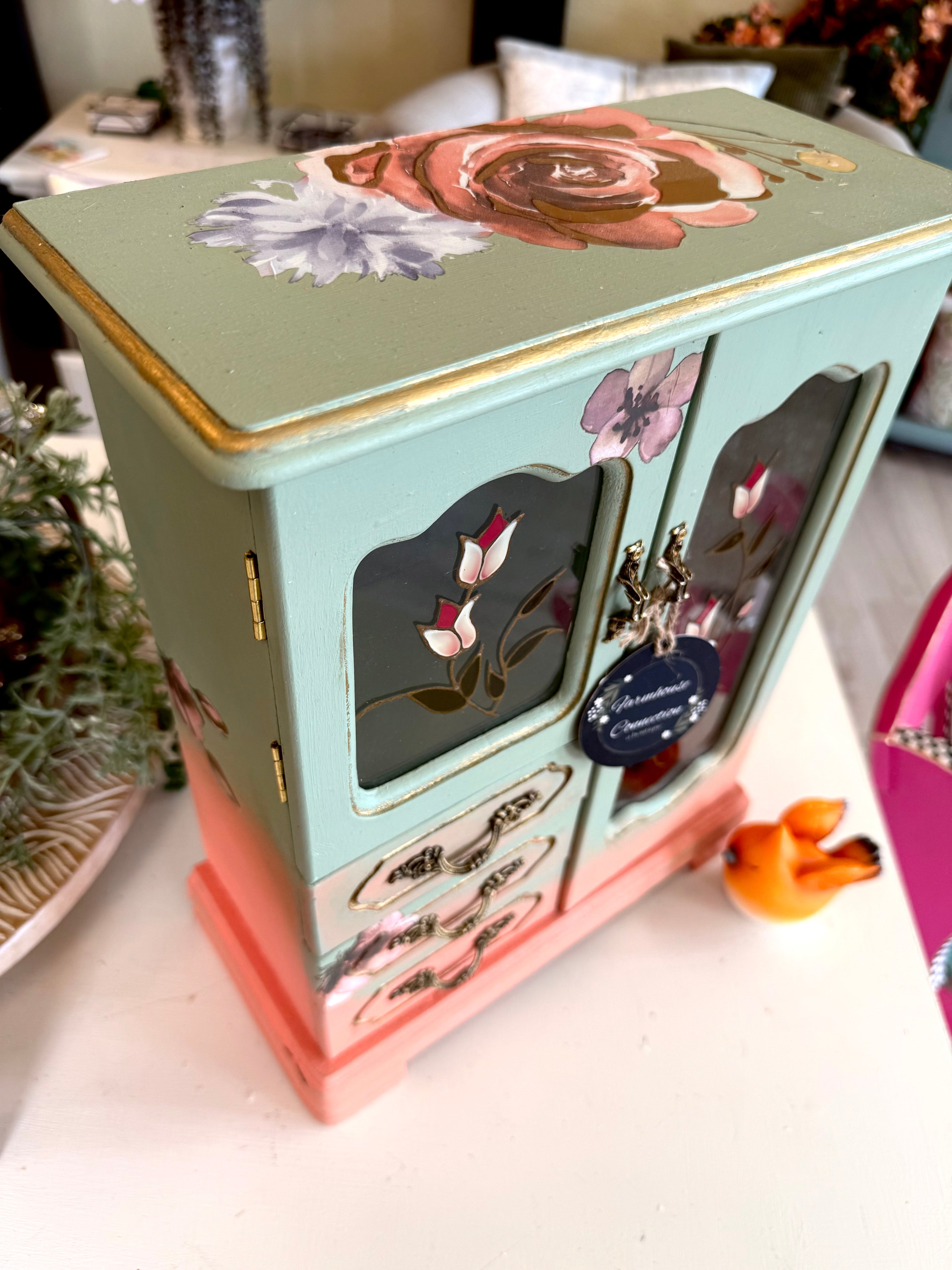 Roselyn: Jewelry Armoire