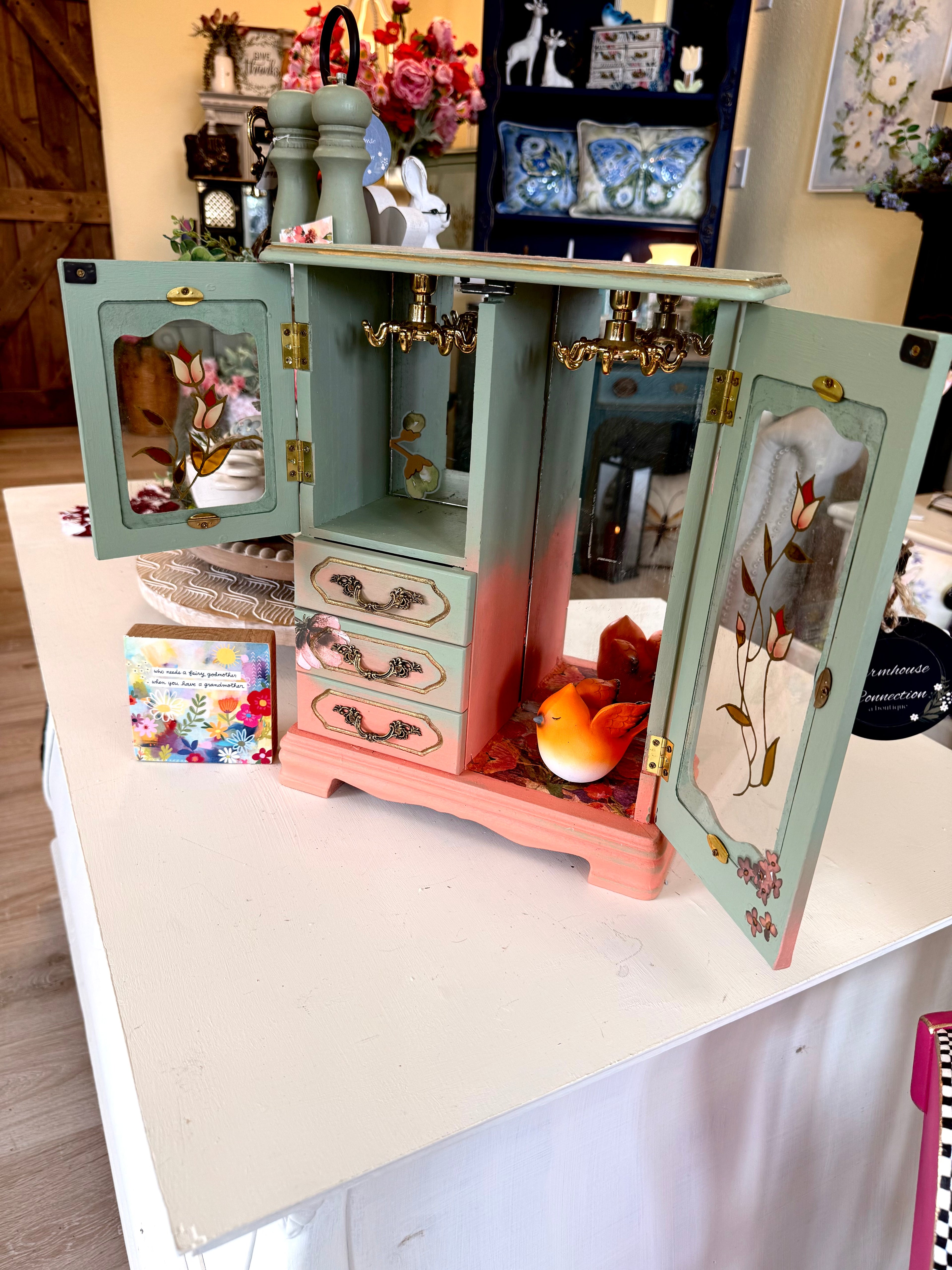 Roselyn: Jewelry Armoire