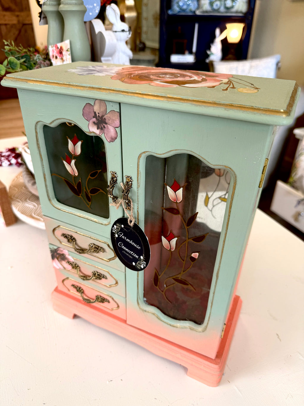 Roselyn: Jewelry Armoire