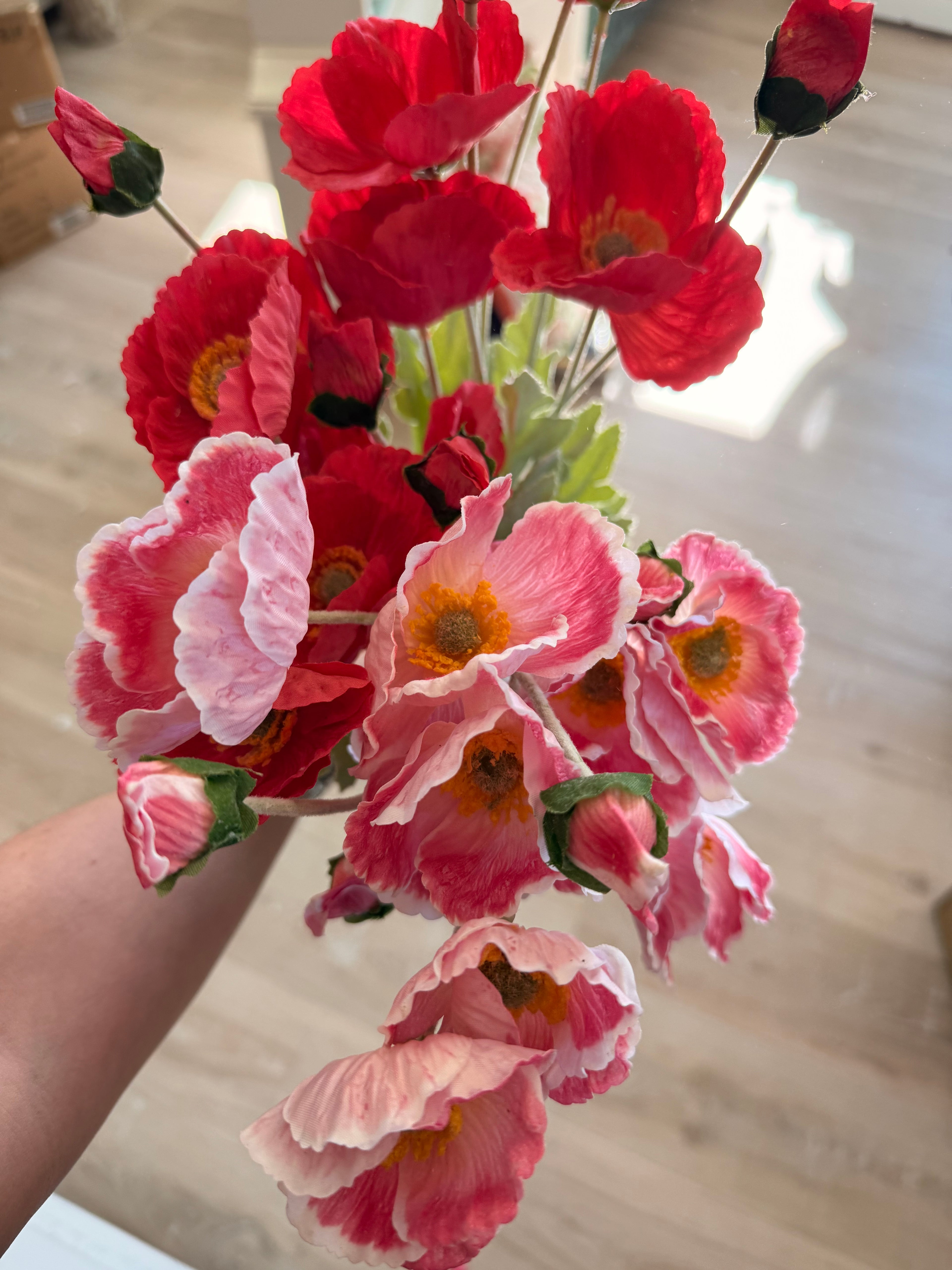 Real Touch Poppy Spray