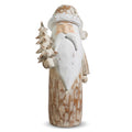 Natural Distressed Santa Figurine 21.5"