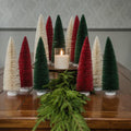 11" Red Bottlebrush Tree