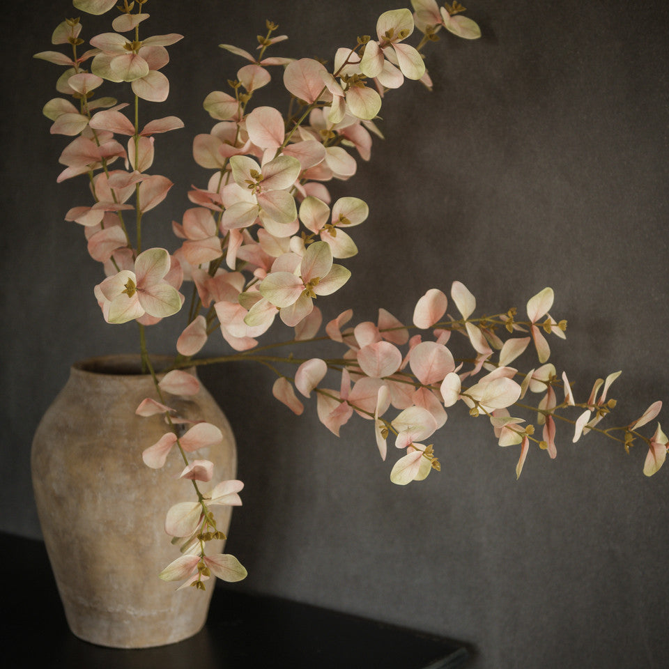 33" Pink Eucalyptus Spray