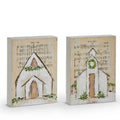 Chapel on Sheet Music Art Block