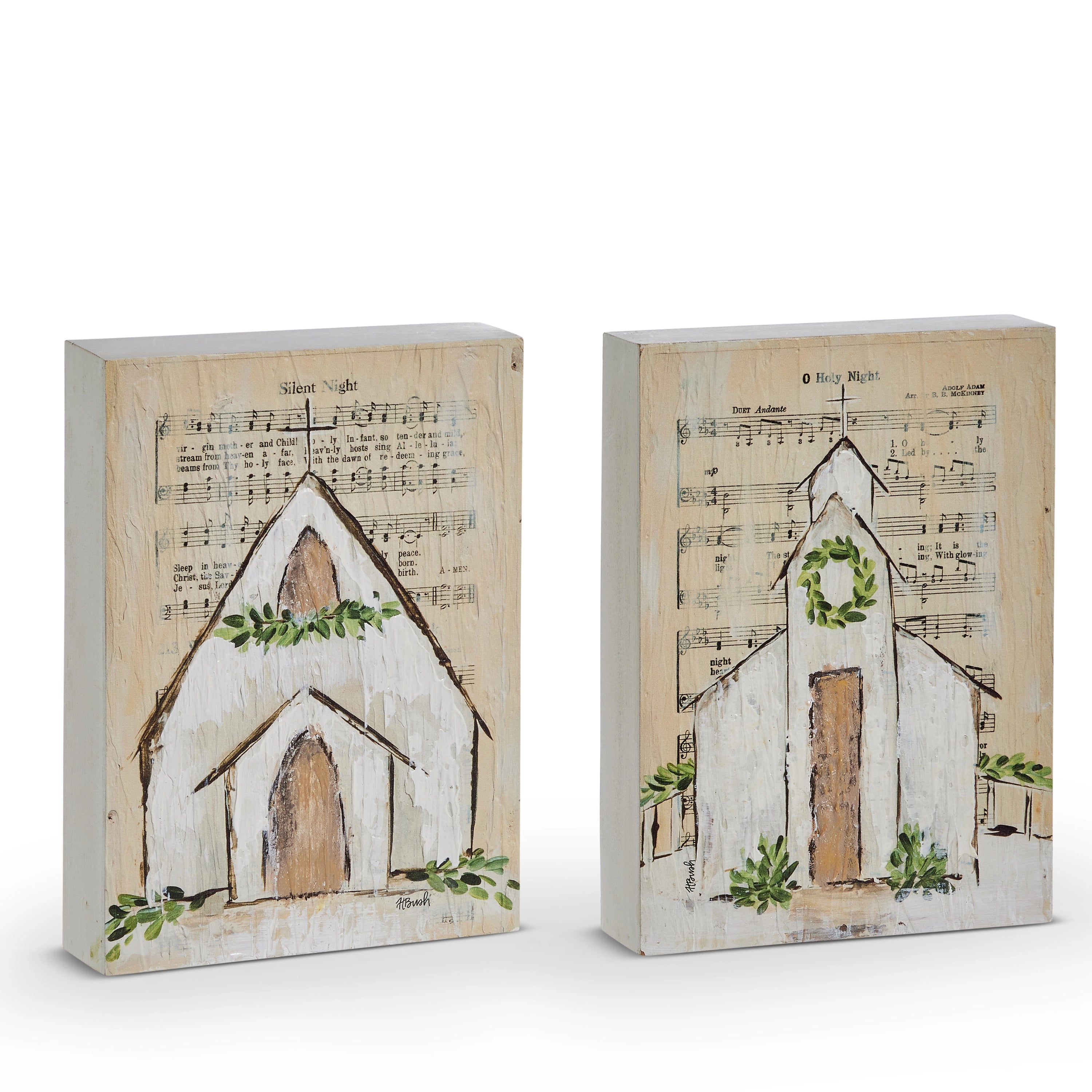 Chapel on Sheet Music Art Block