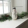 Red Nosed Snowman Figurine 8"