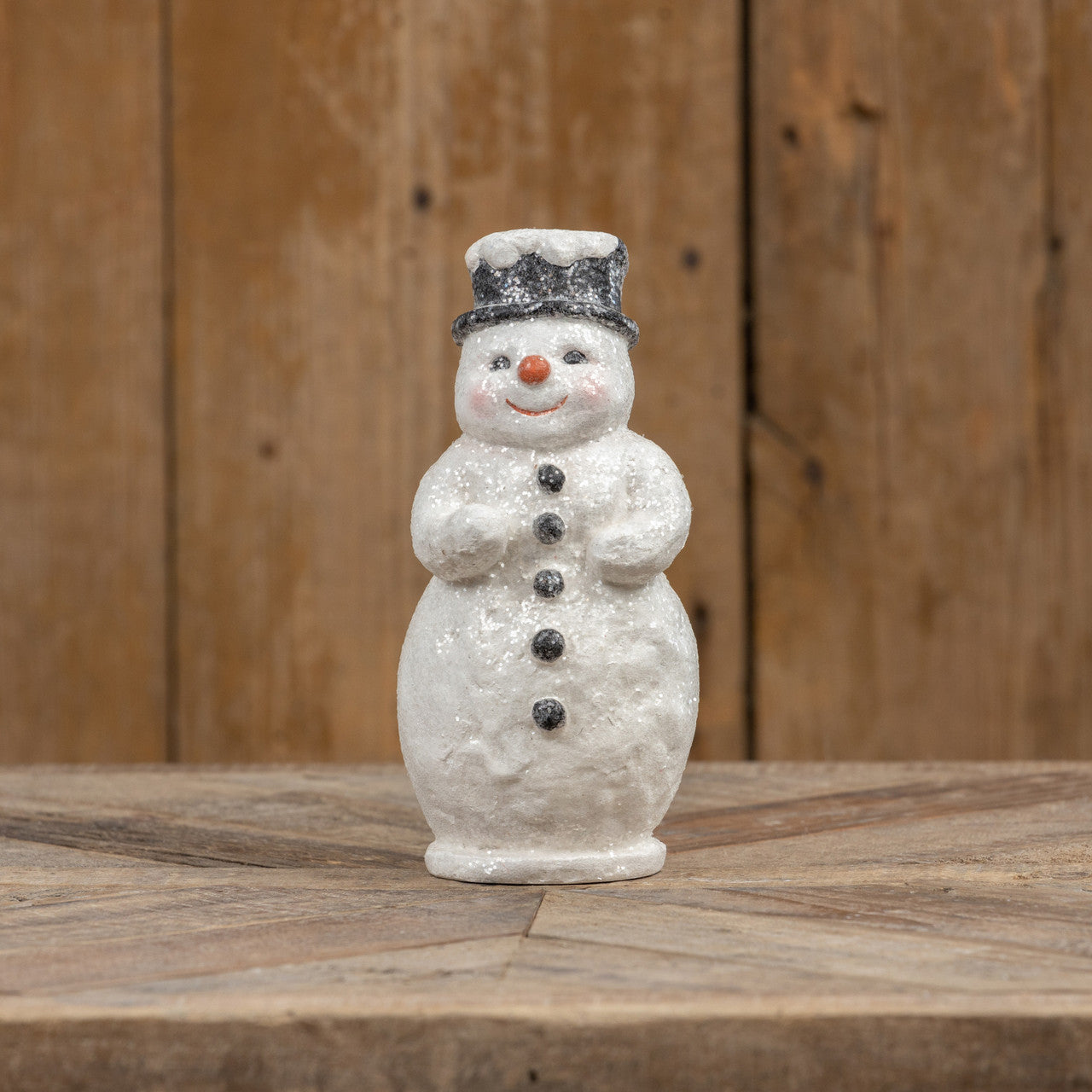 Red Nosed Snowman Figurine 8"